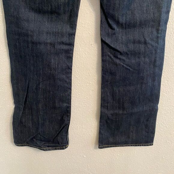 Banana Republic 2P Stretch Denim Jeans Cotton Straight Leg Preppy Minimal UB1-20 - Picture 6 of 10